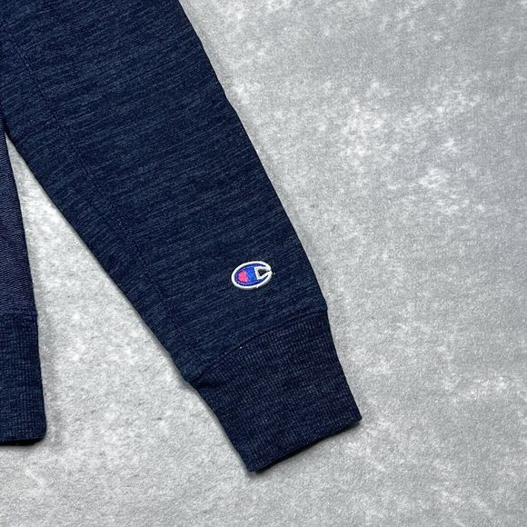 Champion Crew Neck Women’s Size S Blue Pullover Long Sleeve Sweatshirt Jacket - Picture 5 of 11